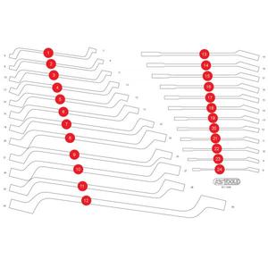 KS TOOLS-811,1024-97 Inserto de espuma vacío para 811,1024-EAN 4042146860700 TALLERES DE ROTACIÓN BANDEJAS VACÍAS - Product Image 1