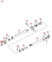 Pièces automobiles AB394C025BD AB39-4C025-BD AB3Z4A263A EB3G4C025AA Roulement de centre de poulie pour Ranger Mazda BT50