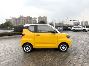 Prix Abordable <span class=keywords><strong>2021</strong></span> Wuling Hongguang MINI EV Macaron Édition Sandwich 120km Extérieur Jaune Voiture Électrique Pure Très Rentable - Product Image 3