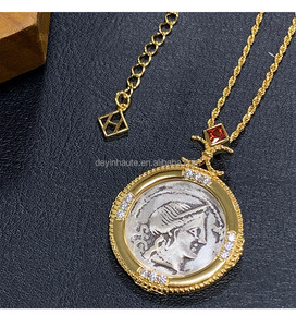 Joyería Fina, Collar con Colgante de Plata de Ley S925 con Circonita Cúbica de 6.5mm en Engaste de Bisel, Regalo para el Día de San Valentín, Collar para Uso Diario - Product Image 2