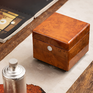 Coffret de présentation artisanal pour tasse à <span class=keywords><strong>thé</strong></span> individuelle avec couvercle, idéal pour offrir en cadeau de luxe, solution de boîte à souvenirs en <span class=keywords><strong>bois</strong></span> haut de gamme personnalisable - Product Image 5