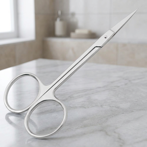 Ciseaux médicaux droits pour gauchers, pour la manucure et la beauté, lame en acier inoxydable avec pointe acérée - Product Image 2