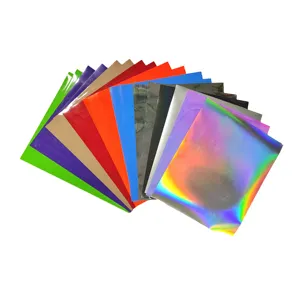 Yuanfan HTV heat transfer vinyl sample sheets free PU/PVC/Glitter/Metallic/Reflective/Glow in the dark/Chameleon/Flock