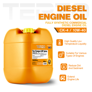 Huile moteur diesel TERZO Tor Cargo LSP plus 10W40 PAO entièrement synthétique API CK 4 ACEA E7 pour camions Euro VI - Product Image 4