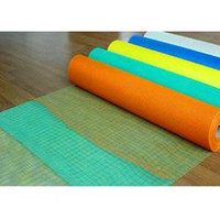 Maille de fibre de verre 160gsm résistante d'alcali pour des matériaux d'isolation thermique de renfort d'isolation de mur intérieur et extérieur