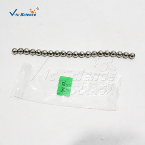 Bolas de acero magnéticas de alta precisión, bolas de acero con fuerte adsorción magnética para uso en laboratorio en física, química, y - Product Image 2