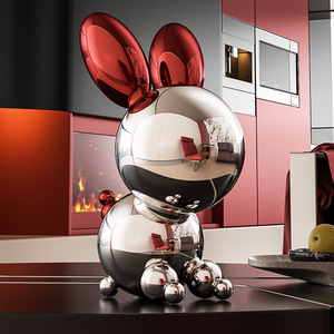 Eco-Friendly Stainless Steel Office Home Decorative <strong>Ornaments</strong> Creative Luxury Accent <strong>for</strong> <strong>Living</strong> <strong>Room</strong> TV Cabinet Desktop Metal - Product Image 5