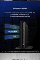 Mini PC de Escritorio ProDesk 400G9 DM Original al por Mayor, 2025, con Windows 11, Intel Core de 13ª Generación I3 I5 I7, Mini Computadora Comercial DDR