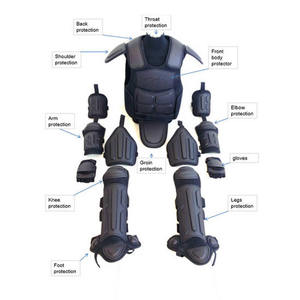 Combinaison tactique anti-coupure et anti-perforation personnalisable en usine, légère et résistante aux chocs, pour la protection intégrale du corps et la formation. - Product Image 2