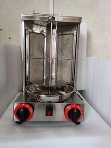 Encimera comercial LPG Mini Doner Kebab máquina ajustable 2 quemadores Mini Shawarma máquina para el hogar - Product Image 6