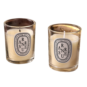 Luxury Modern Glass Jar Pillar Aromatherapy Rose Scented Candles Home Decor <b>Soy</b> <b>Wax</b> for Thanksgiving New Year Other Occasions - Product Image 5