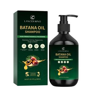 Produit de soin des cheveux naturel et biologique personnalisé en usine avec logo privé, shampooing à l'huile de Batana - Product Image 1