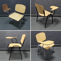 Chaises d'École en Bois Économiques Ekintop à Vendre, Chaises de Formation Pliantes Personnalisables en Bois Avec Tablette d'Écriture