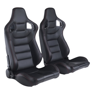 YLC Yeni Tasarım Yüksek Kalite Fabrika Özel Üretim Evrensel Spor Ayarlanabilir Oto Kaplama Araba Araç Simülatörü Yarış Koltuğu - Product Image 2