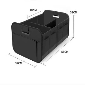 <span class=keywords><strong>Caja</strong></span> Organizadora de Gran Capacidad para <span class=keywords><strong>Maletero</strong></span> de Auto, Impermeable, de Tela Oxford, Plegable, Antideslizante, Resistente y Duradera - Product Image 2