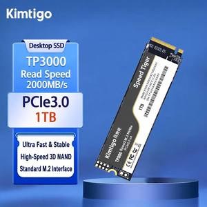 Kimtigo TP3000 1TB 512GB NVMe M.2 SSD PCIe 3.0 X4 Internal Solid State Drive 2000MB/s Kecepatan Tinggi 3D NAND untuk Desktop Laptop - Product Image 1