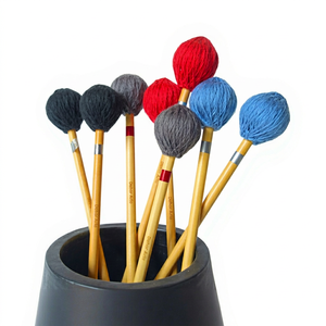 Baquetas de ratán educativas para timbales, batería, piano, teclado, guitarra e instrumentos de percusión para el aprendizaje infantil - Product Image 1