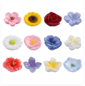 Miniatura 3D de Casa de Muñecas con Flores de Cerezo Flotantes, Girasoles, <span class=keywords><strong>Cactus</strong></span> de Resina, Bosque, Playa de Verano, Adornos de Arena, Juguetes de Jardín de Hadas - Product Image 1