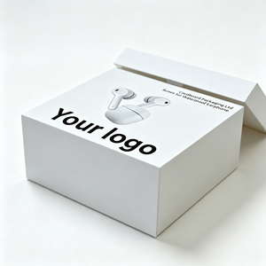 Luxury Earphone Packaging <b>Box</b> Custom Printed <b>Foldable</b> Magnetic Rigid Paper Gift <b>Box</b> for Consumer Electronics - Product Image 3