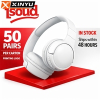 ODM/OEM Nuevos Auriculares Inalámbricos BT510 Over-Ear con Cancelación Activa de Ruido (ANC), Carga Tipo-C, Sonido de Bajos Puros, Diseño Sencillo