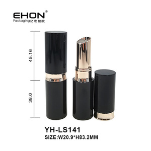 Luxury Elegant Empty <b>Lipstick</b> Tubes Flip Top <b>Custom</b> Color Screen Printed 2026 New Design Plastic Cosmetic Cost-effective - Product Image 1