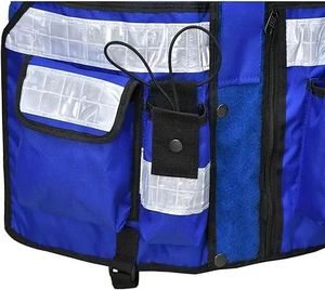 Gilet de sécurité réfléchissant haute visibilité OEM, vêtements de travail de sécurité personnalisés, polyester/coton d'hiver, vente en gros, vêtements de sport en vrac - Product Image 4