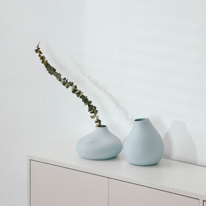 Vasi da Tavolo Moderni <span class=keywords><strong>in</strong></span> Porcellana Bianca con Smalto Opaco, Forma Irregolare, Eco-Friendly, per Decorazioni Matrimoniali, Vendita all'Ingrosso YBH - Product Image 4