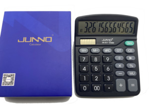 <span class=keywords><strong>Calculadora</strong></span> Electrónica <span class=keywords><strong>de</strong></span> Energía Dual Clásica Simple Negra <span class=keywords><strong>de</strong></span> 12 Dígitos 837 - Product Image 4