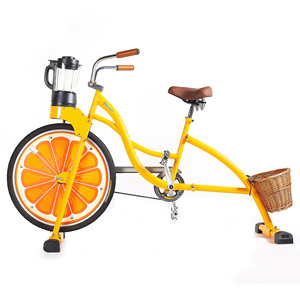 EXI – machine de vélo, équipement fixe, publicité, noir, presse à froid, vue, Pulper, légumes, Fruits, pédalier - Product Image 3