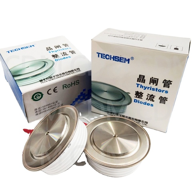 Topyro  High Quality Capsule Thyristor Disc Type Control SCR Thyristor for Medium Frequency Furnace Applications