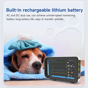 เครื่องมอนิเตอร์สัตว์เลี้ยงและสัตว์ปศุสัตว์ขนาดเล็กและใหญ่ ตรวจวัดสัญญาณชีพหลายพารามิเตอร์ สำหรับการดูแลสัตว์ในคลินิกสัตวแพทย์ - Product Image 6