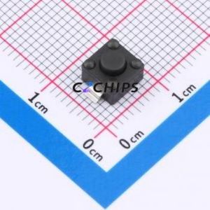 J4A0501110 Tactile Switch SMD,6x6mm Switch Single Pole Single Throw Round Button 2.6N 6mm - Product Image 1