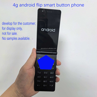 Teléfono Android Odm 4g 5g con Teclado Flip, Doble SIM, Pantalla Táctil, Botones, Desbloqueo con Teclado, Cámara