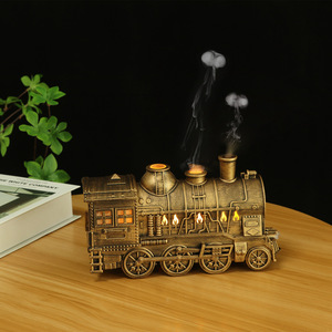 Diffuseur d'aromathérapie ultrasonique vintage le plus vendu, 300 ml, humidificateur à brume froide avec télécommande, idéal pour un cadeau de Noël - Product Image 3