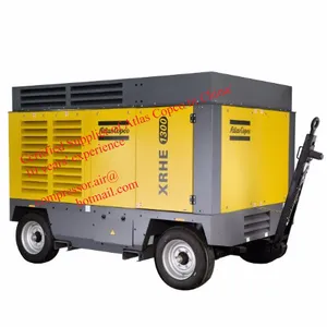 Atlas Copco Mobile Electric Screw Air Kompresor XRHE 1300 290psi20bar 1300cfm/37m 3/Min Kompresor Portable