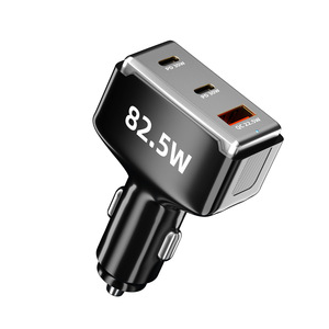 ที่ชาร์จโทรศัพท์ในรถยนต์ 75W PD 30W QC 22.5W ช่อง USB C คู่ ชาร์จเร็วสำหรับอุปกรณ์มือถือ - Product Image 2
