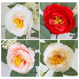 Guirnalda de Flores Artificiales DAMAI, Enredadera de Peonía de Seda, Rosas Colgantes para Decoración de Hogar, Exteriores, Arcos de Boda, Jardín y Paredes - Product Image 2