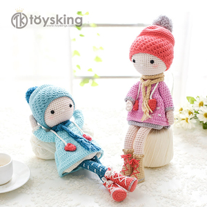 Giocattoli per Bambine, Bambola <span class=keywords><strong>Principessa</strong></span> Fatina all'Uncinetto con Gonna, Amigurumi Kawaii, Bambole Imbottite Fatte a Mano - Product Image 4