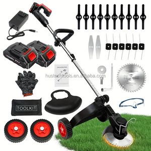 Coupe-herbe électrique DIY sans fil 24V avec poignée droite et fonction tronçonneuse - Product Image 5