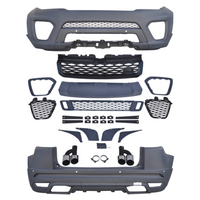 Kit carrosserie dynamique, pièces de carrosserie, kit carrosserie complet pour Range Rover Evoque 2010, mise à niveau 2016