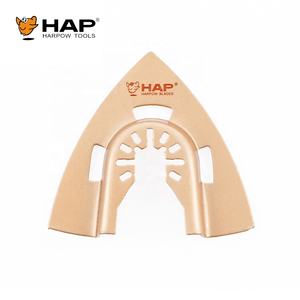 Cuchilla multiherramienta oscilante de ajuste rápido, <span class=keywords><strong>escofina</strong></span> de carburo Triangular de 78mm, herramienta de molienda Triangular adecuada <span class=keywords><strong>para</strong></span> trabajos de pulido - Product Image 1