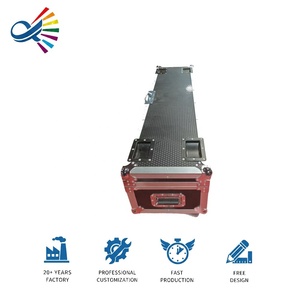 Flight case en aluminium 2-en-1 personnalisé ODM/OEM avec doublure EVA, conception robuste et durable pour enceinte L Acoustics <span class=keywords><strong>Syva</strong></span> - Product Image 2