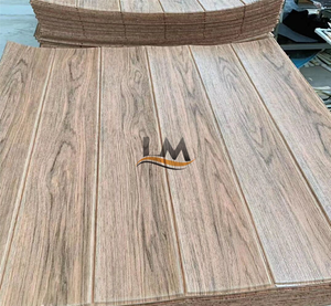 Ev yumuşak paket dekorasyon köpük duvar kağıdı kendinden yapışkanlı duvar kağıdı 3d duvar sticker ahşap tahıl duvar paneli - Product Image 4