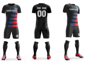 Jersey Klasik Kustom Kualitas Tinggi, Setelan Asli Sepak Bola Amerika, Seragam Permainan Latihan Sepak Bola