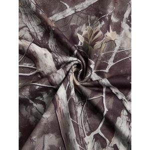 Camiseta de Camuflaje para Hombre FOXA, Camiseta de Caza de Manga Corta, Transpirable, de Poliéster, con Diseño Gráfico - Product Image 4