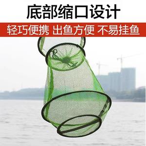 Nouveau filet de pêche pliable Xiaoyul – Sac de pêche en maille de nylon anti-sautement, anti-accrocs, séchage rapide – Petites, moyennes et grandes tailles - Product Image 2