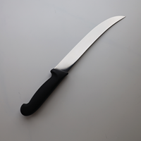 Couteau à casser le steak de boucher en acier inoxydable avec manche en PP 10/25cm