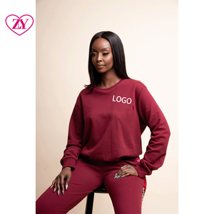<span class=keywords><strong>Felpa</strong></span> rossa personalizzata Set di pantaloni <span class=keywords><strong>con</strong></span> stampa africana all'ingrosso comoda tuta <span class=keywords><strong>con</strong></span> strisce laterali per Activewear e Loungewear - Product Image 5