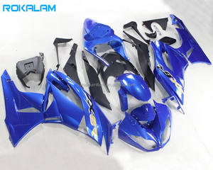 Kit carrosserie bleu pour <span class=keywords><strong>Kawasaki</strong></span> <span class=keywords><strong>Ninja</strong></span> ZX-636 2009 2010 <span class=keywords><strong>2011</strong></span> 2012 Carénage <span class=keywords><strong>ZX6R</strong></span> 09 10 11 12 ZX-6R 636 Après-vente - Product Image 1