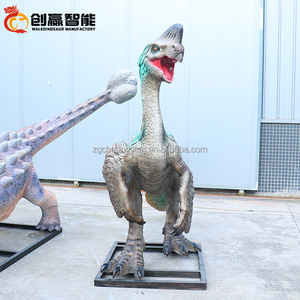 <span class=keywords><strong>Oviraptor</strong></span> de dinosaurio de fibra de vidrio grande de 3,5 metros para exteriores - Product Image 3